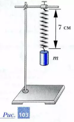 Определение массы груза по деформации пружины