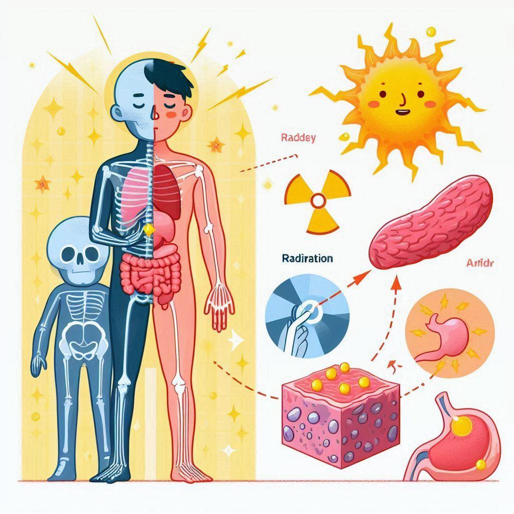 🌟 Какие факторы влияют на поглощение радиации тканями организма? 🌡️ Как влияет тип радиации на поглощение?