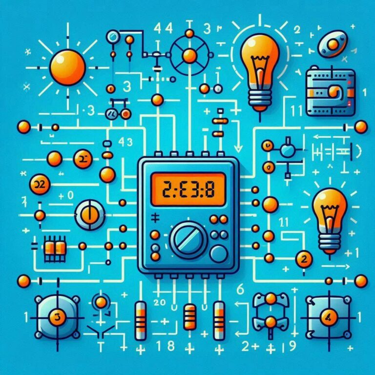 💡 Расчёт общего сопротивления в электрической цепи