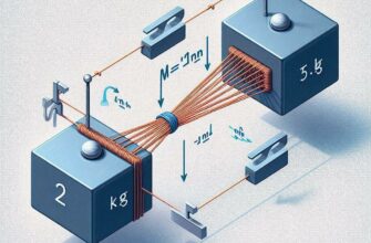 🔧 Два блока массой 2 кг и 3 кг соединены нерастяжимой нитью. На блок массой 2 кг действует горизонтальная сила 10 Н. Какая сила действует