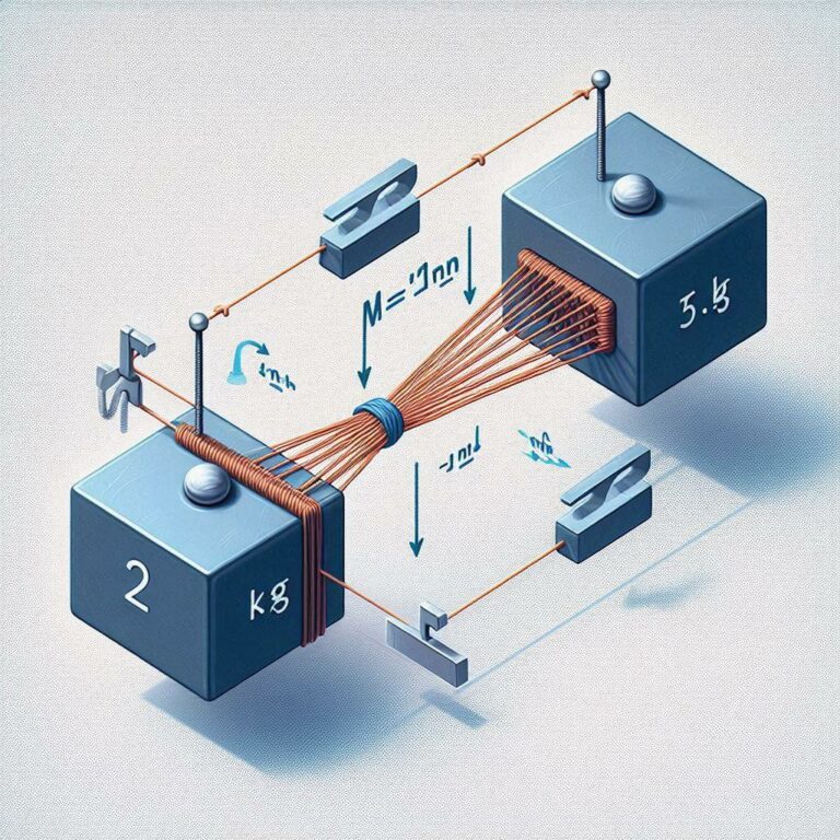 🔧 Два блока массой 2 кг и 3 кг соединены нерастяжимой нитью. На блок массой 2 кг действует горизонтальная сила 10 Н. Какая сила действует