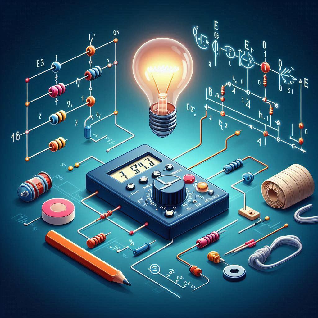 💡 Расчёт общего сопротивления в электрической цепи: 🔢 Сопротивления лампочек в параллельном соединении