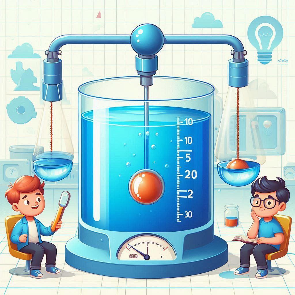 ⚗️ Как изменится давление в жидкости, если на ее поверхность поставить сосуд с водой массой 5 кг, основание которого имеет... 📏 Влияние массы и площади основания на давление